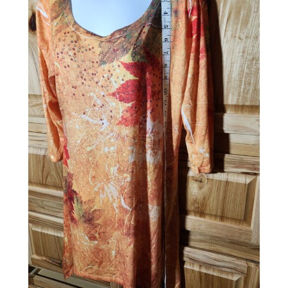 Artisans Women’s Shirt | Medium | 3/4 Sleeve | Long Length | Lightweight - Picture 2 of 7